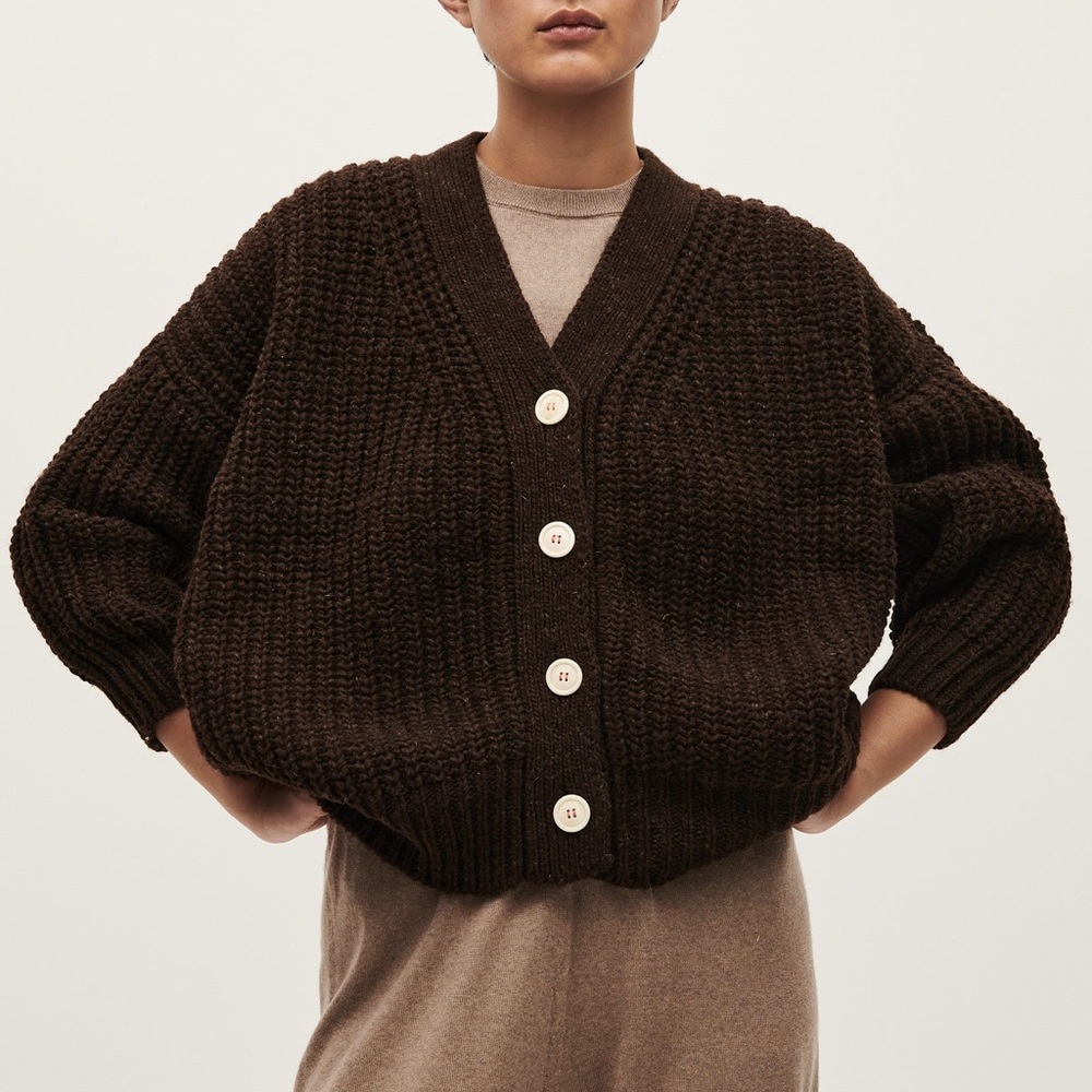 Babaà Cardigan No19 in Earth